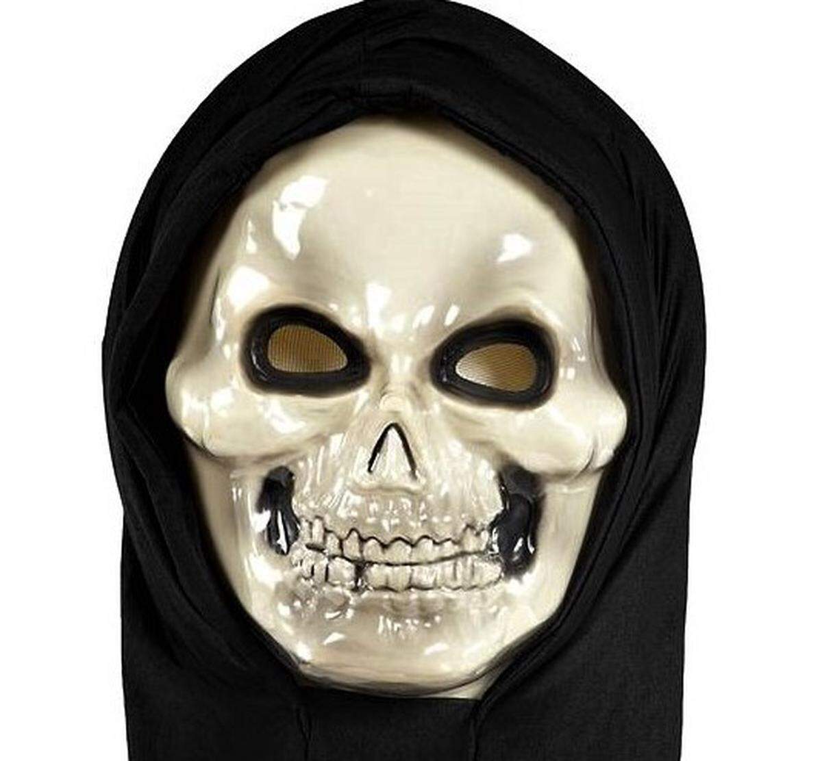 Christian Castillo-Naranjo, 16, was wearing a skull mask with hood similar to this one when he was hit Saturday evening by a train in Pasco where the railroad crosses the Columbia River.