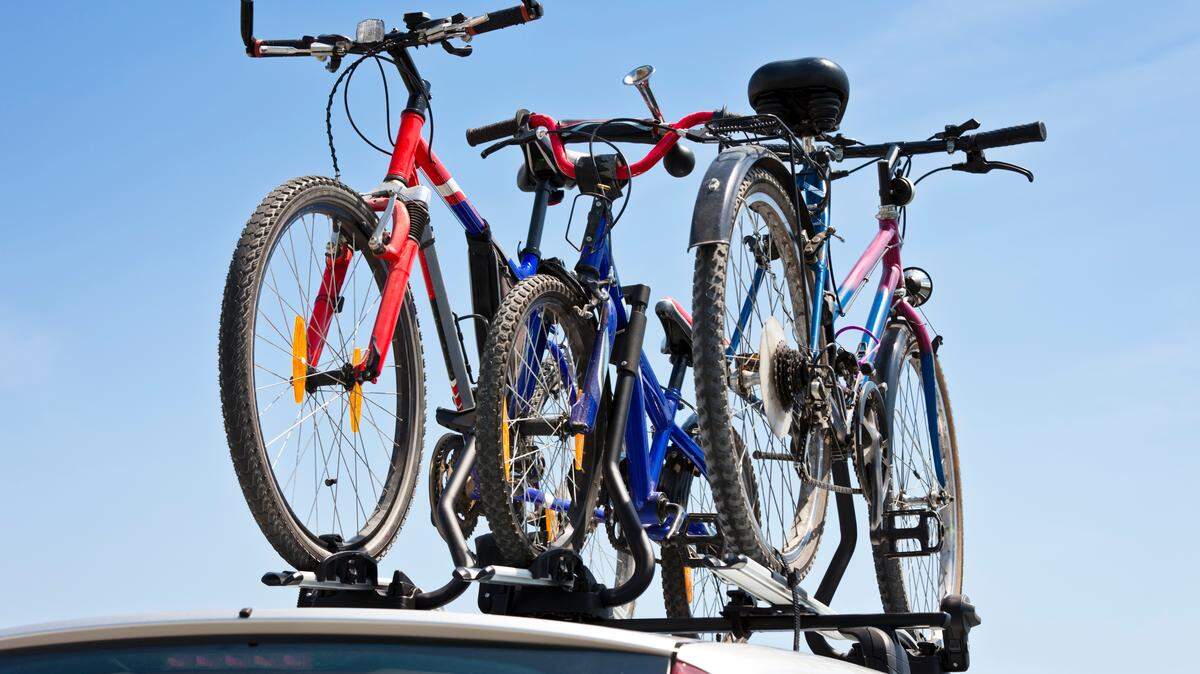 A car-top bicycle rack may be a good idea, unless you’re the forgetful type.