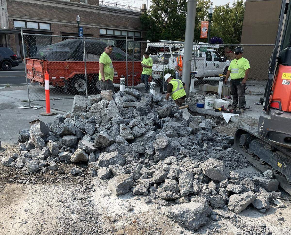 Soil samples were collected in September 2024 when some old product lines and fuel pumps were removed after a gas leak at the Chevron in downtown Walla Walla.