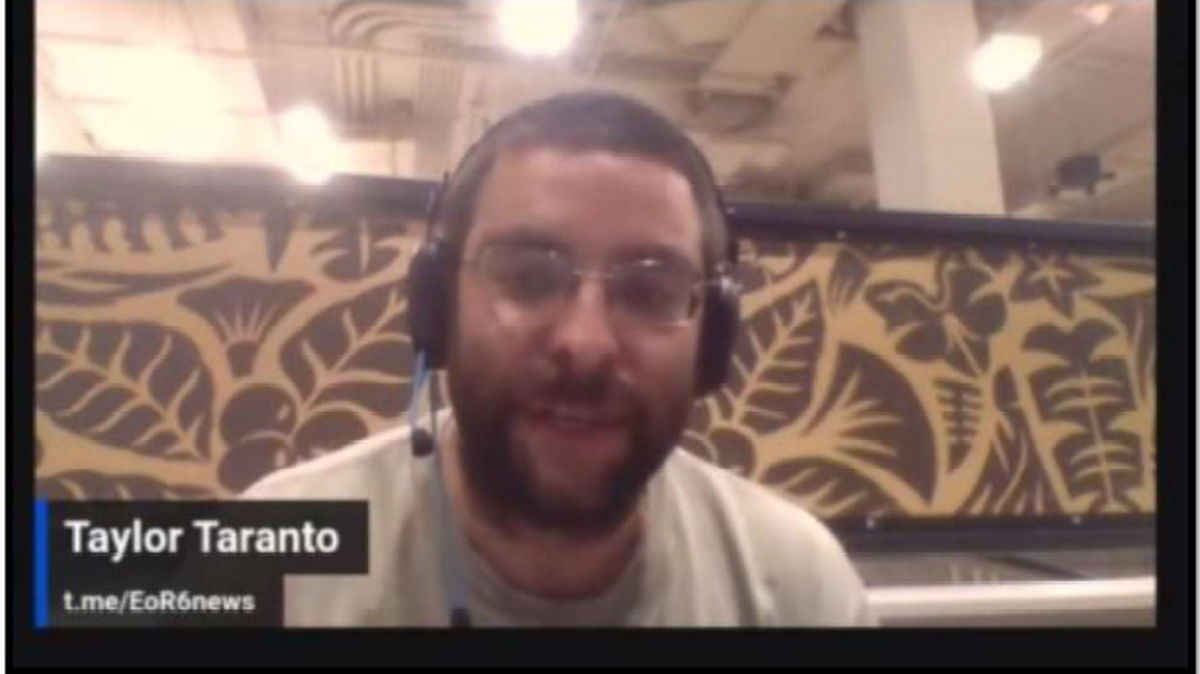 During a June 2023 livestream, Taylor Taranto identified himself in footage of the Jan. 6, 2021 riot at the U.S. Capitol, according to court documents.