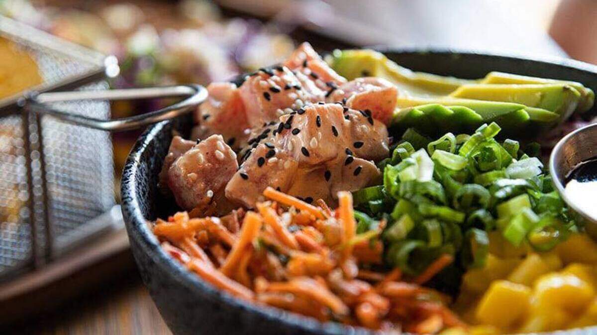 Proof Kitchen and Bar in Pasco recently opened and features an ahi poke bowl with marinated raw ahi, quinoa, avocado, pickled vegetables, mango, scallions with ginger soy glaze or togarashi, a Japanes spice mix