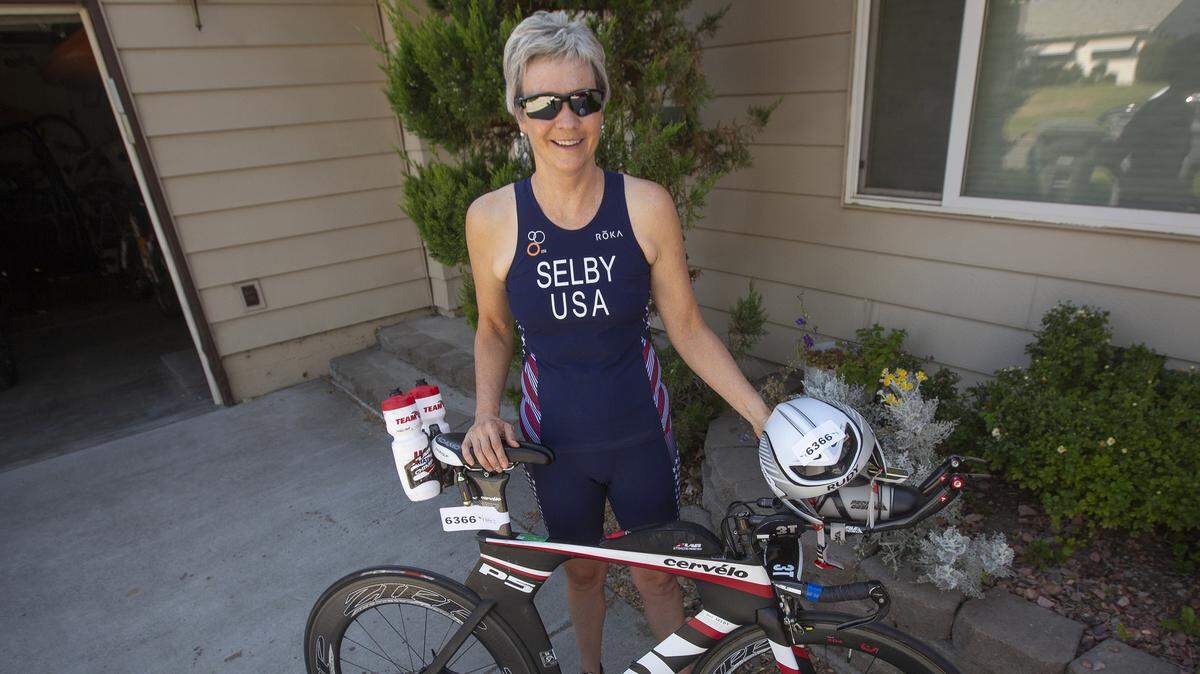 Richland financial advisor Lori Selby took on the world in the Aquabike at the Multisport World Championships. The former Kamiakin three-sport athlete also is an elite cross country skier and biathlete.