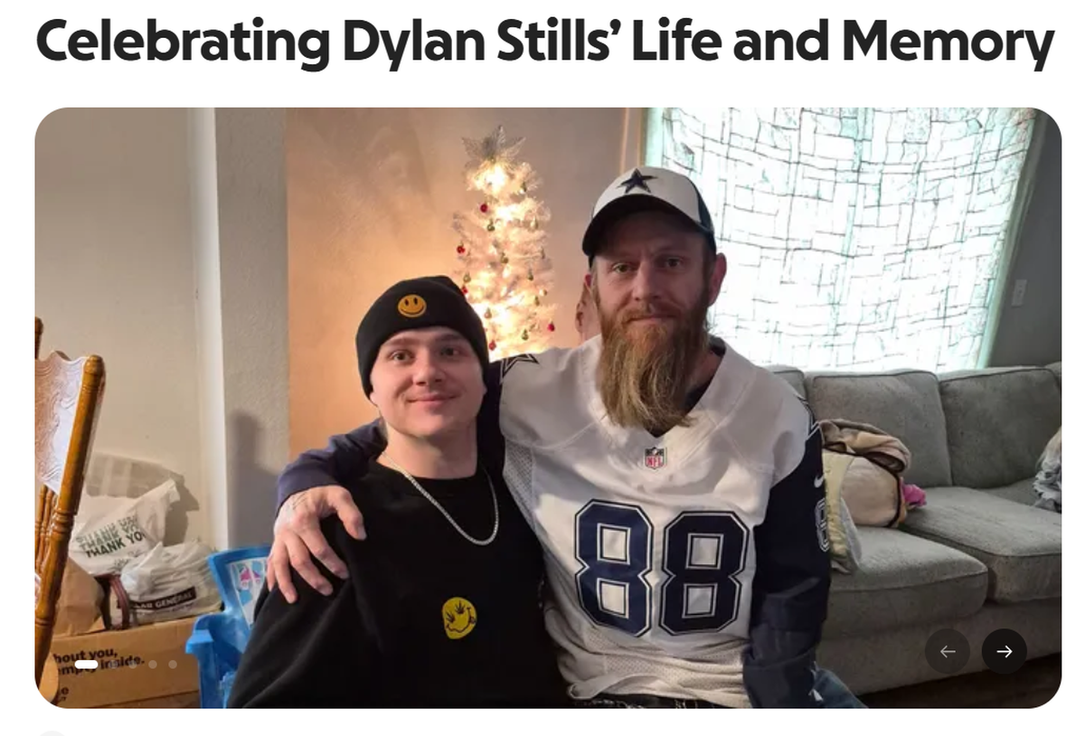 Money is being raised through GoFundMe to pay for a celebration of life for Dylan Stills.