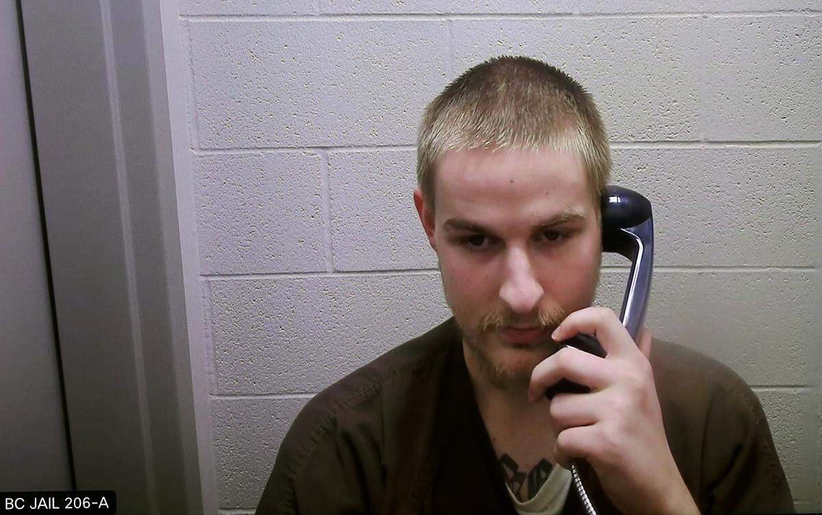 Micheal Ray Golden, 23, appears in Benton County Superior Court Wedenday via a video link from the Benton County Jail. He is the murder suspect Michael Golden in the disappearance of Oscar Munos, 38, around New Year’s Day. While the shooting appears to have happened on New Year’s Eve, police didn’t get involved until a Feb. 7 report that Munos was missing, according to court documents.