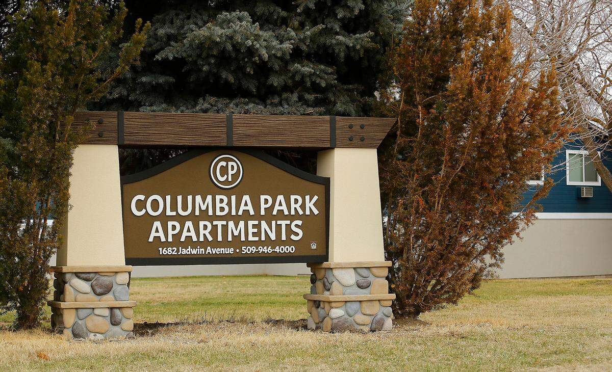 The Columbia Park Apartments complex on Jadwin Avenue in Richland.