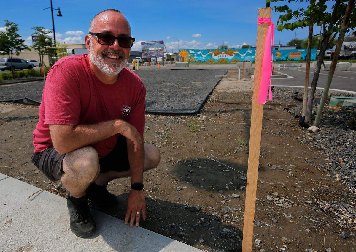 Ron Swanby, owner of Swampy’s BBQ, will break ground on May 22 for a new building to accommodate his popular food truck and smoker operations at Columbia Gardens Urban Wine & Artisan Village in Kennewick.