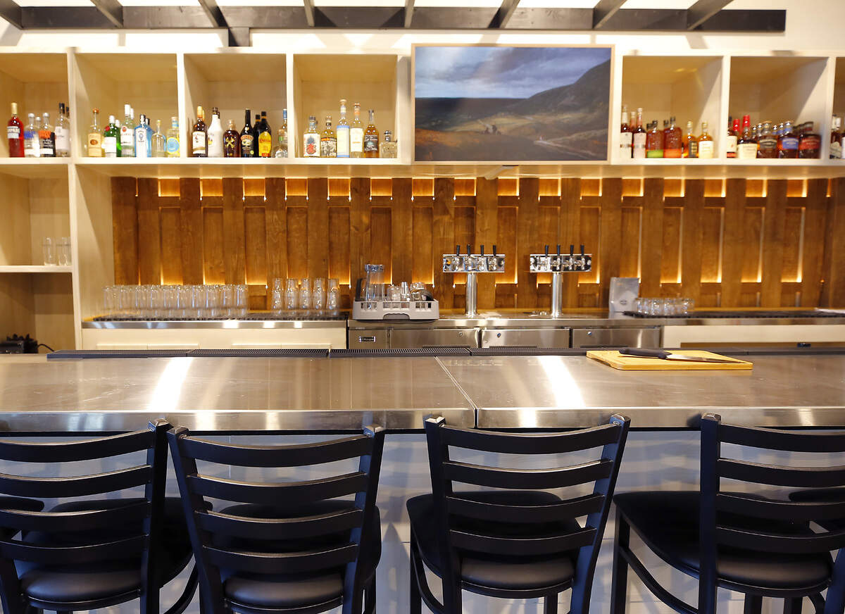 A new breakfast restaurant named biscuit. is scheduled to open July 20 at 1086 George Washington Way in Richland.  A bar lines one of the walls in the business which plans to eventually serve lunch and even dinner.
