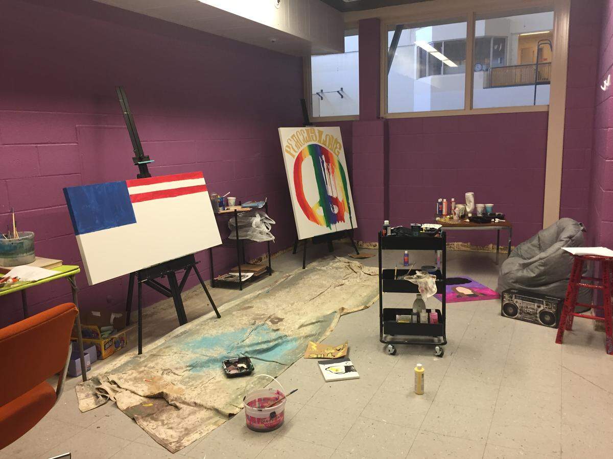 Inmates will create the mural’s design in the “art dojo,” a repurposed room in the Benton County Juvenile Justice Center.