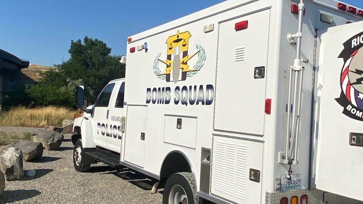 The Richland Police Department bomb squad responded to an improvised explosive device under the Duportail Bridge.