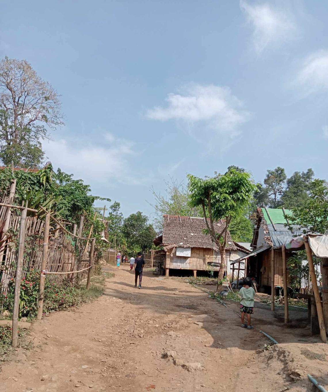 The Noh Poe refugee camp is in Thailand.