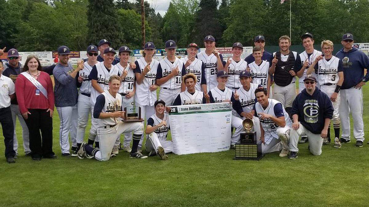 The Tri-Cities Prep baseball team won the 2B state title Saturday with a 14-7 win over Brewster.