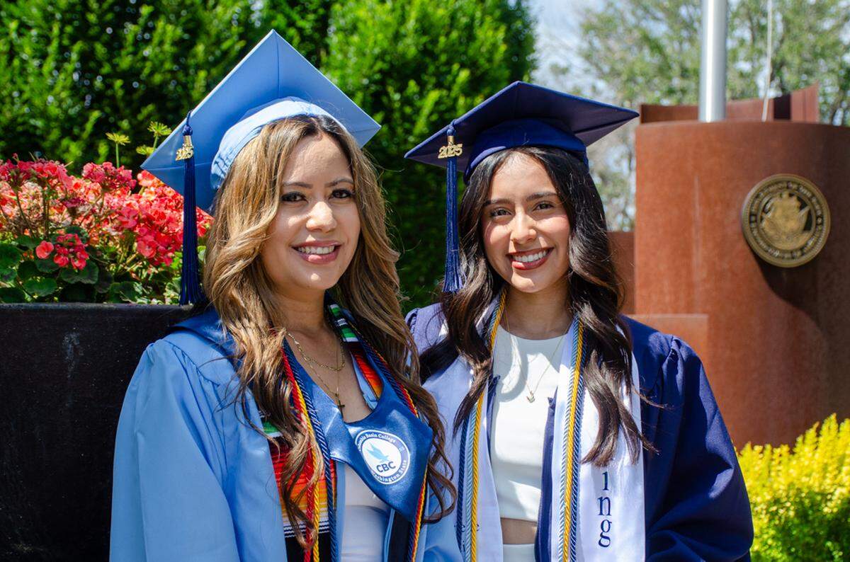 Amrielle Ortiz, 18, and her mom Racquel Torres, 35, are graduating together from Columbia Basin College in Pasco.