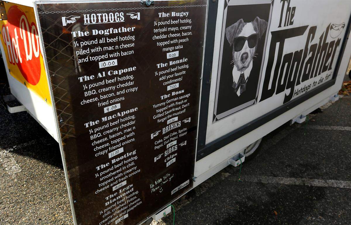 Dogfather is known for its creative hot dog offerings.