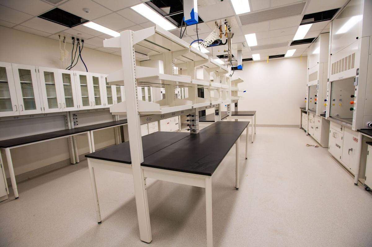 The new Energy Sciences Center at Pacific Northwest National Laboratory is a state-of-the-art facility dedicated to the advancement of energy sciences.