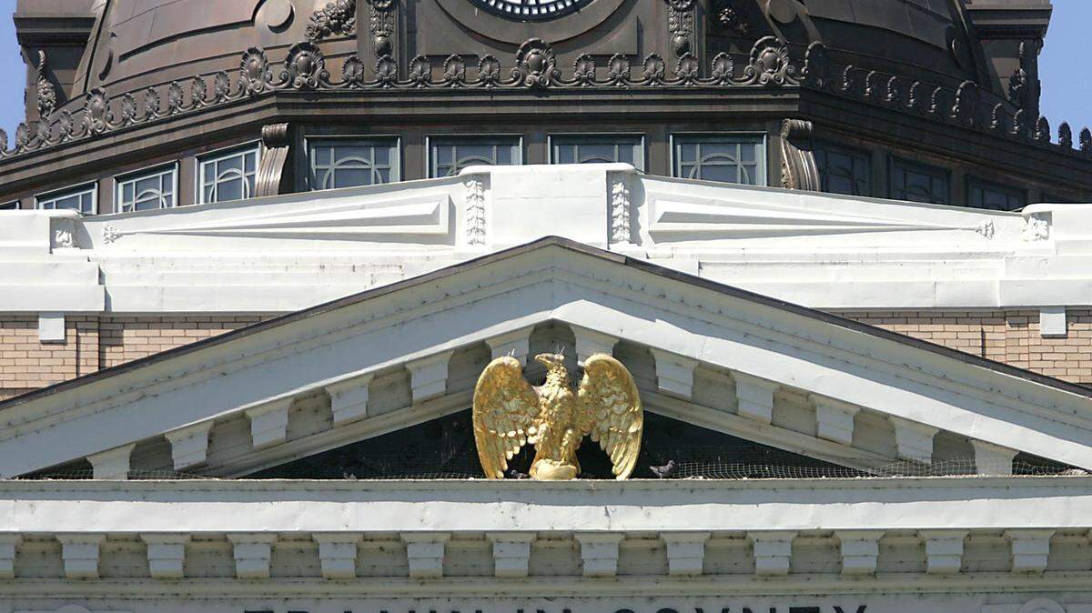 The Franklin County Courthouse on North Fourth Avenue in Pasco.