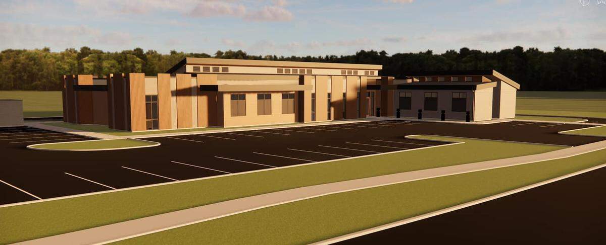 Alliance Women’s Health and Tri-City Foot and Ankle Center in Richland will be moving into a new shared facility at 9613 Sandifur Parkway in Pasco in the fall. This is a rendering of the $2.5 million project.