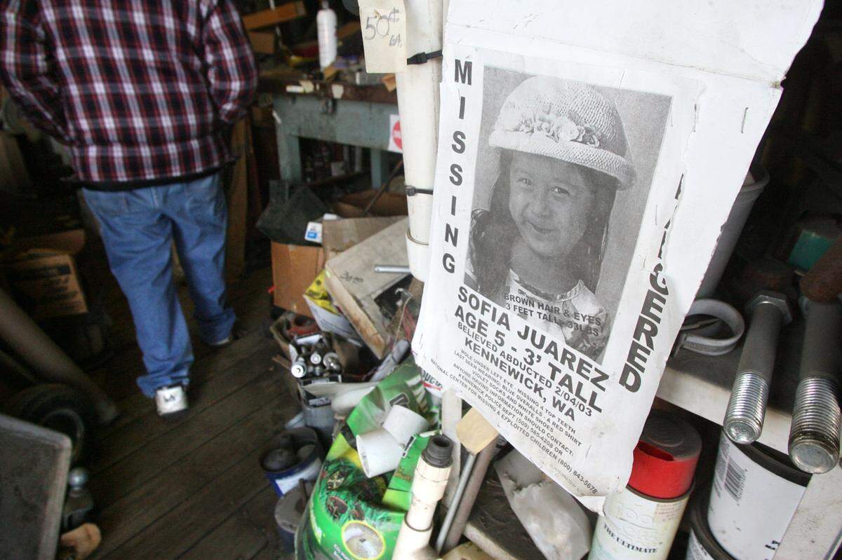 Sofia Juarez vanished from her Kennewick home the night of Feb. 4, 2003.