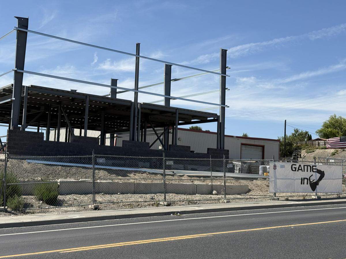 Goodman & Mehlenbacher Enterprises, aka GAME Inc., a construction firm, is erecting a pre-engineered metal structure to serve as an office warehouse on South Ely Street, near Heritage Nursery in Kennewick.