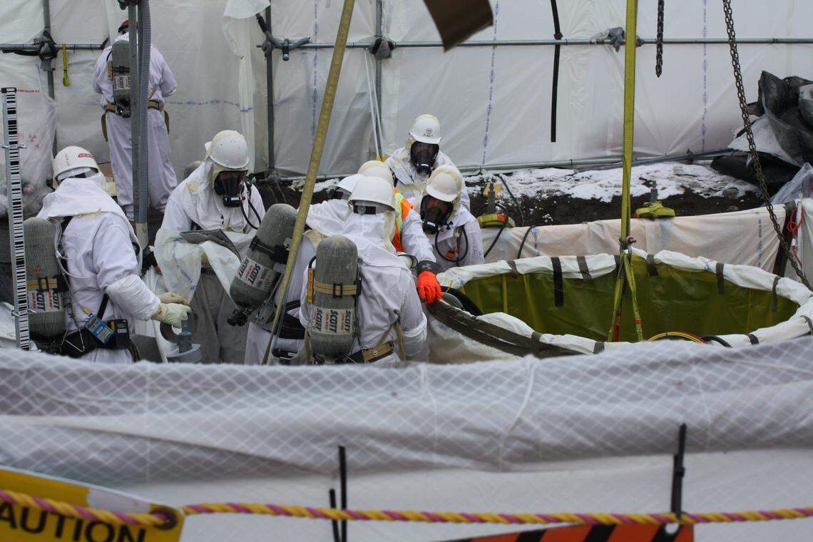 Federal energy officials are proposing that the remaining waste in the 16 tanks in the Hanford nuclear reservation’s C Tank Farm be classified as “waste incidental to reprocessing,” which would allow the tanks to be filled with concrete-like grout and permanently closed.