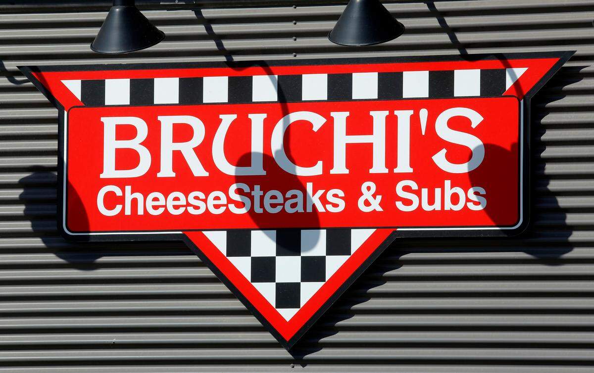 Bruchi’s CheeseSteaks and Subs restaurant sign at the at 5209 W. Okanogan Pl. in Kennewick.