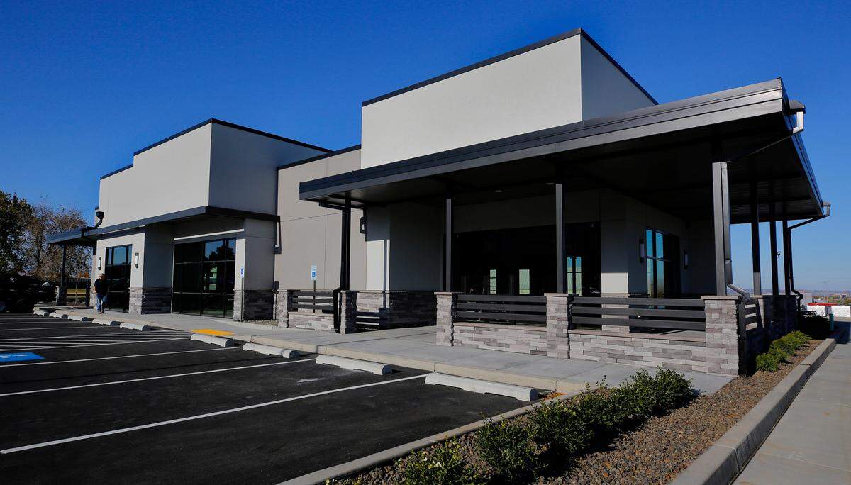 The new Ethos Bakery & Cafe building at 2290 Keene Road in Richland is nearing completion. Original plans call for it to house all of their bakery, milling and coffee operations, as well as have expanded indoor and outdoor seating, a drive-through and a new, even larger stone mill for making flour. It’s located adjacent to the Taco Time and Kozy Kup Coffee buildings.