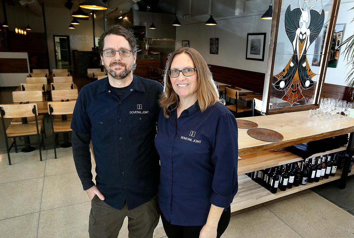 Maren and Matt McGowan are reopening their Dovetail Joint restaurant to inside dining Feb. 17 for the first time since mid-December. The eatery that opened Uptown Shopping Center in Richland just months before the pandemic began.
