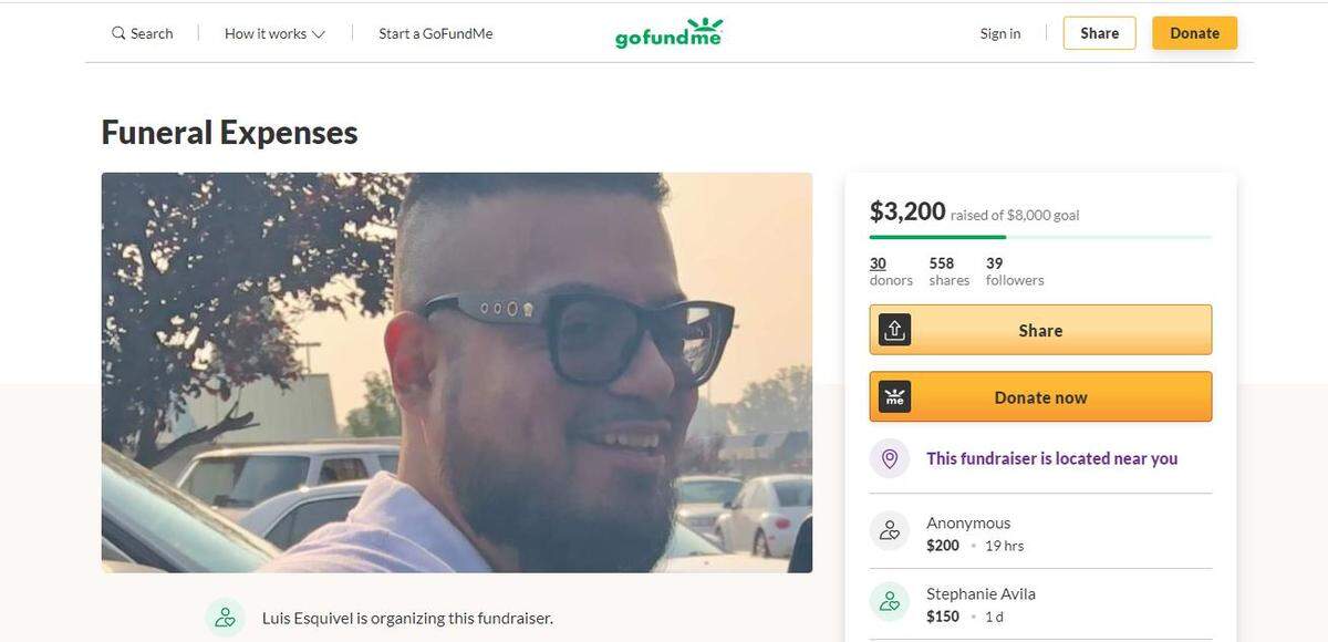 The family of Hector Cortez Ballardo are raising funds after he was found dead in south Benton County.