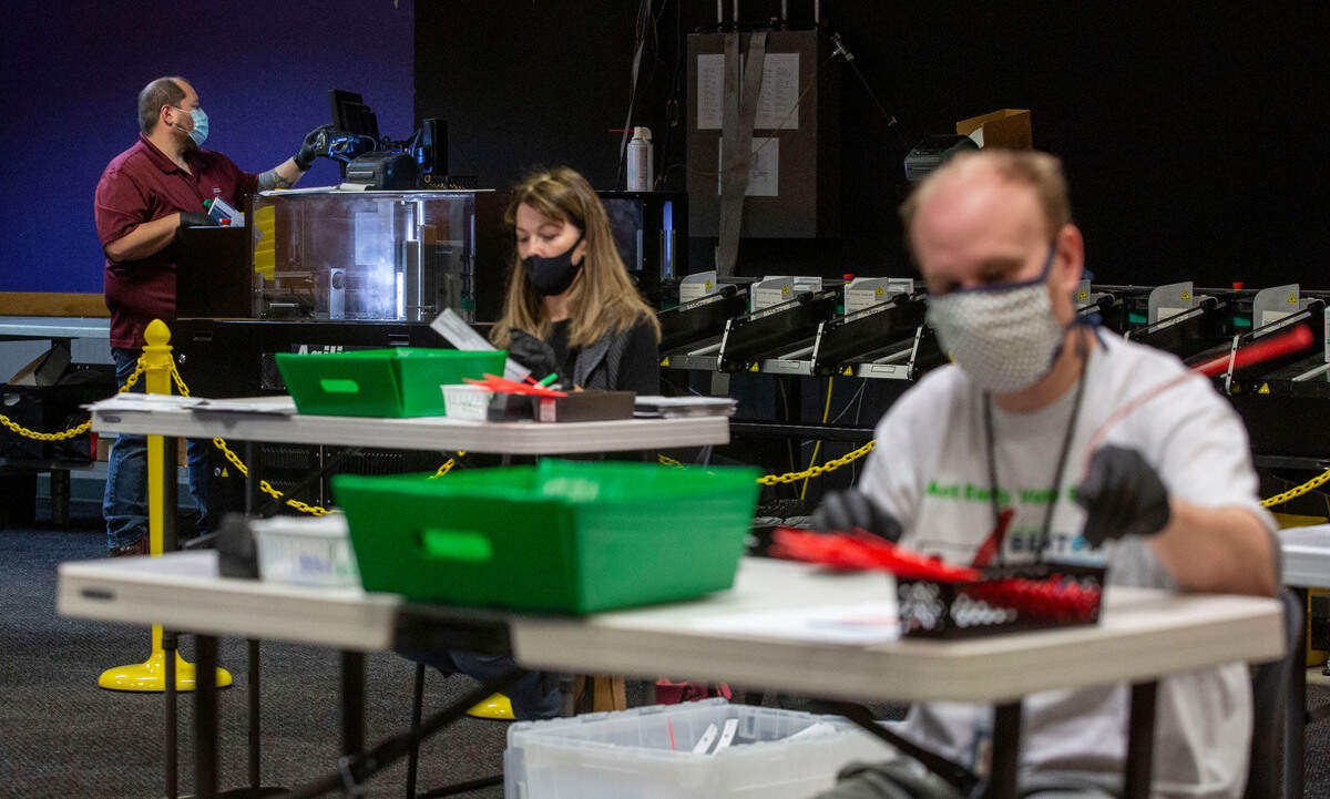 Benton County ballots are counted on Nov. 2, 2021. This year the county plans a paid observer program to promote confidence in its election system.