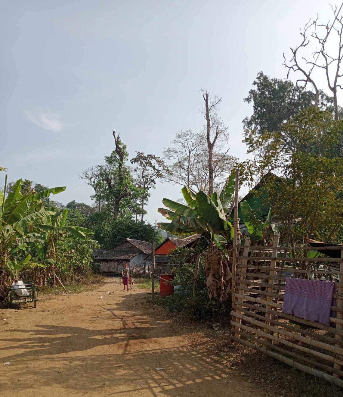 The Noh Poe refugee camp is in Thailand.