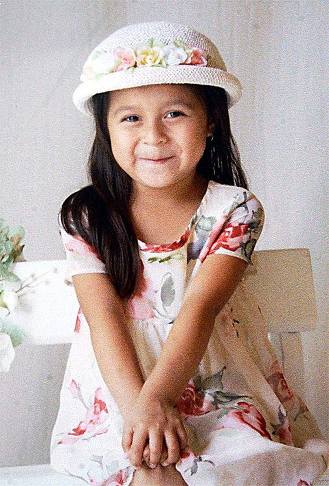 Family supplied photo of missing girl, Sofia Juarez, who disappeared walking from her Kennewick home in 2003.