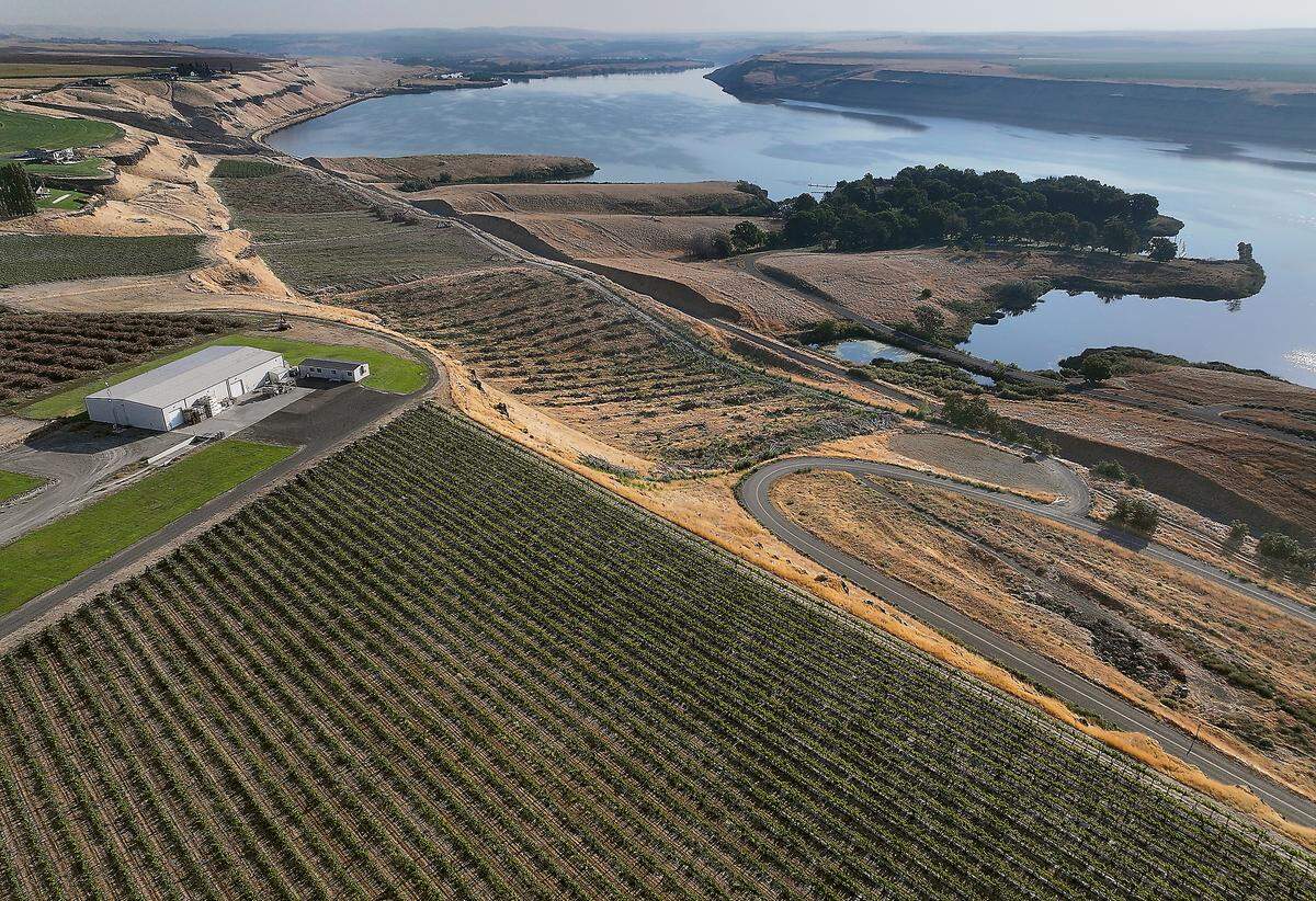 The developers behind River Ranch Golf Course on the Snake River are pursuing approval to demolish an unused winery facility and to begin grading for the future 18-hole course.