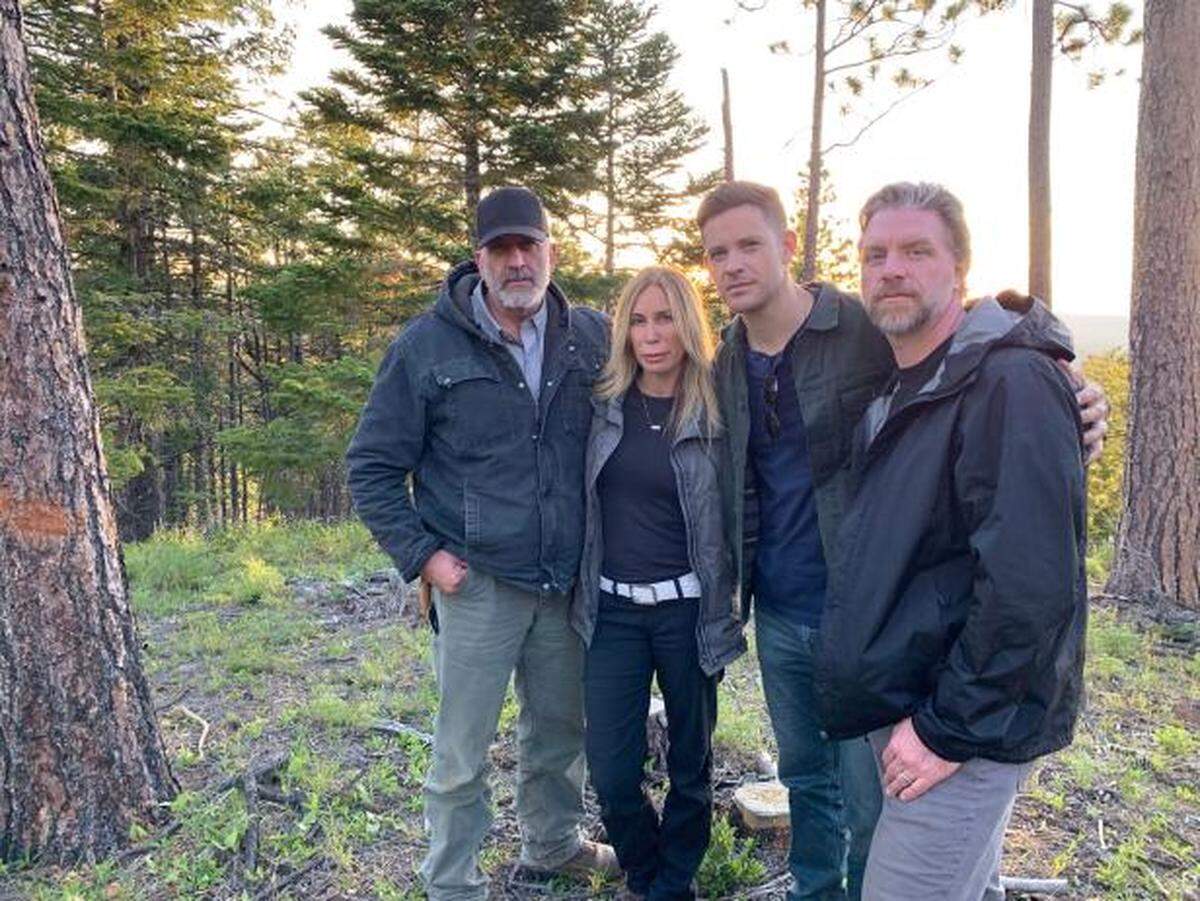 The Travel Channel’s “Expedition Bigfoot” team includes, left to right, Russell Acord, Mireya Mayor, Bryce Johnson and Ronny LeBlanc.