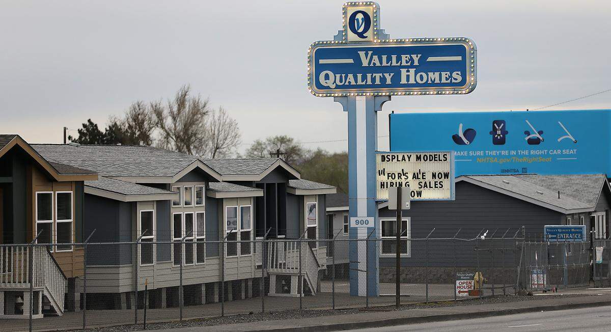 Valley Quality Homes, a manufactured and modular home dealer, 900 S. Ely St. in Kennewick.