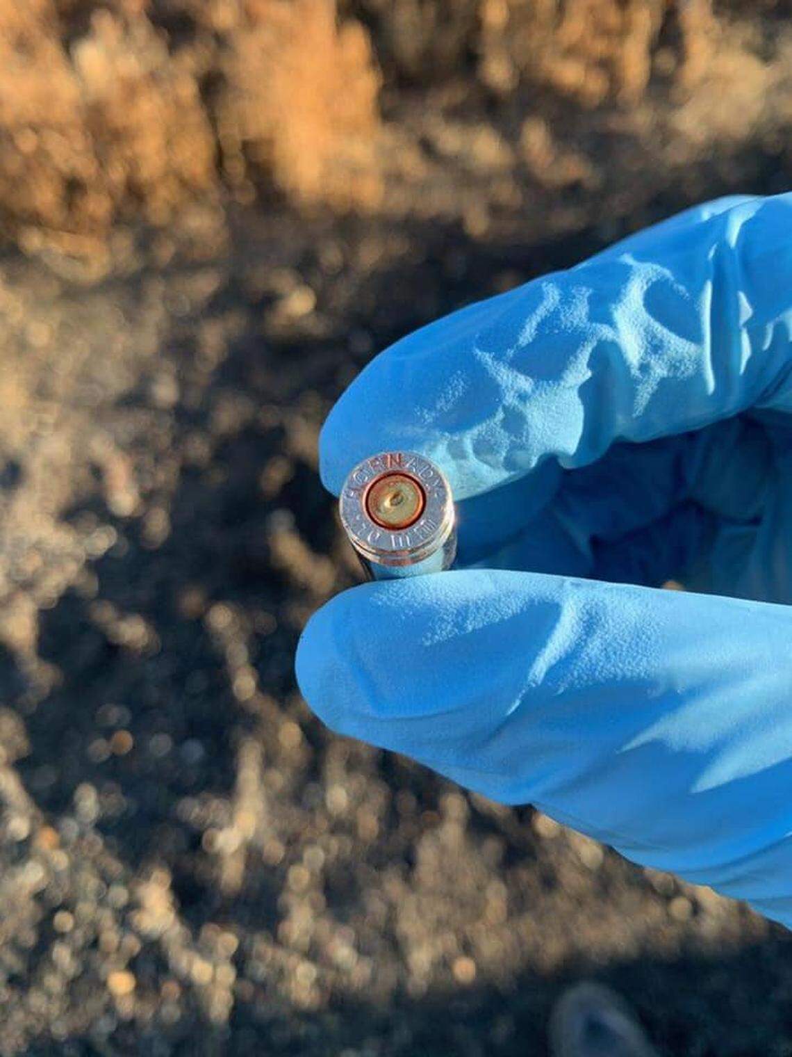 Benton County deputies are looking for the person who began shooting at power lines near Meals Road and Toothaker Road Thursday night causing a power outage in Finley.