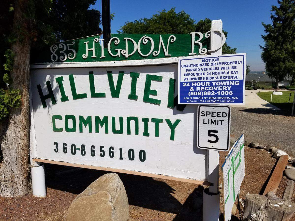 Fire crews with West Benton Fire were at the Hillview Mobile Community on Higdon Road.