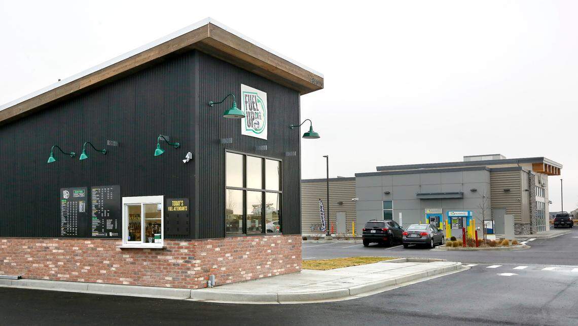 The new Fuel Up Cafe on Broadmoor Boulevard features a vintage gas station flair.