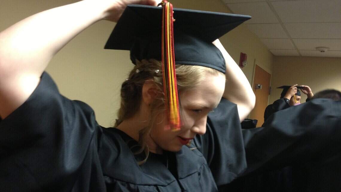 Getting ready to graduate