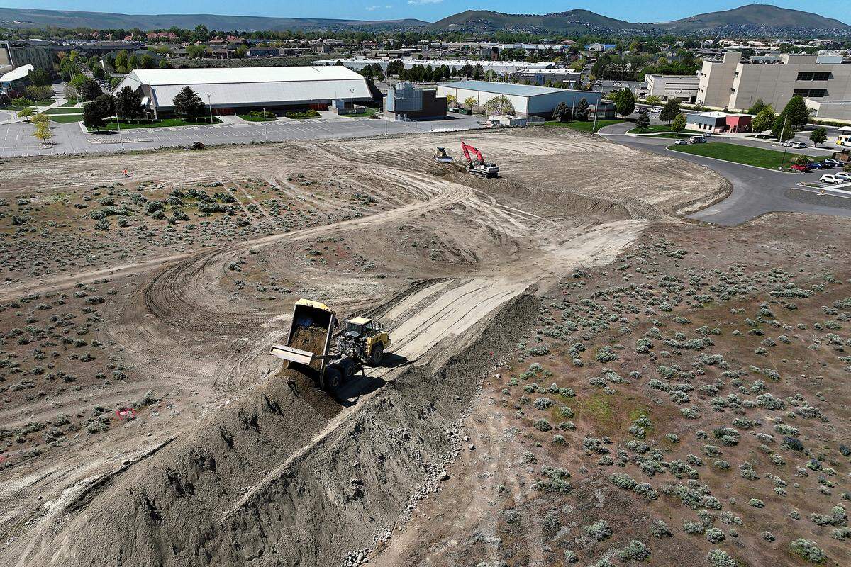Construction activity has started on the $71.3 million expansion of the Three Rivers Convention Center at 7016 W. Grandridge Blvd. in Kennewick.