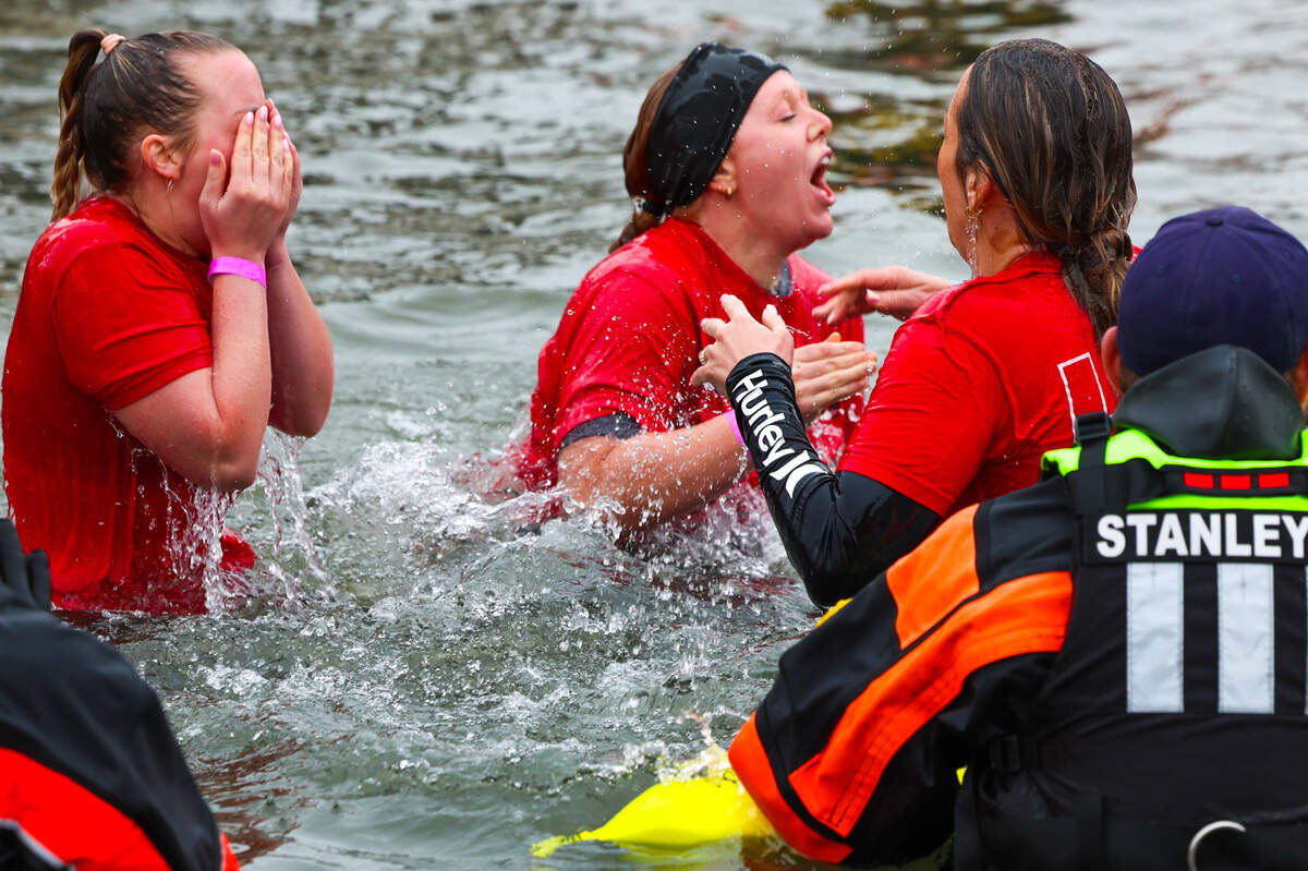 More 500 people jumped into the Columbia River during the 2026 Polar Plunge fundraiser for Special Olympics Washington.
