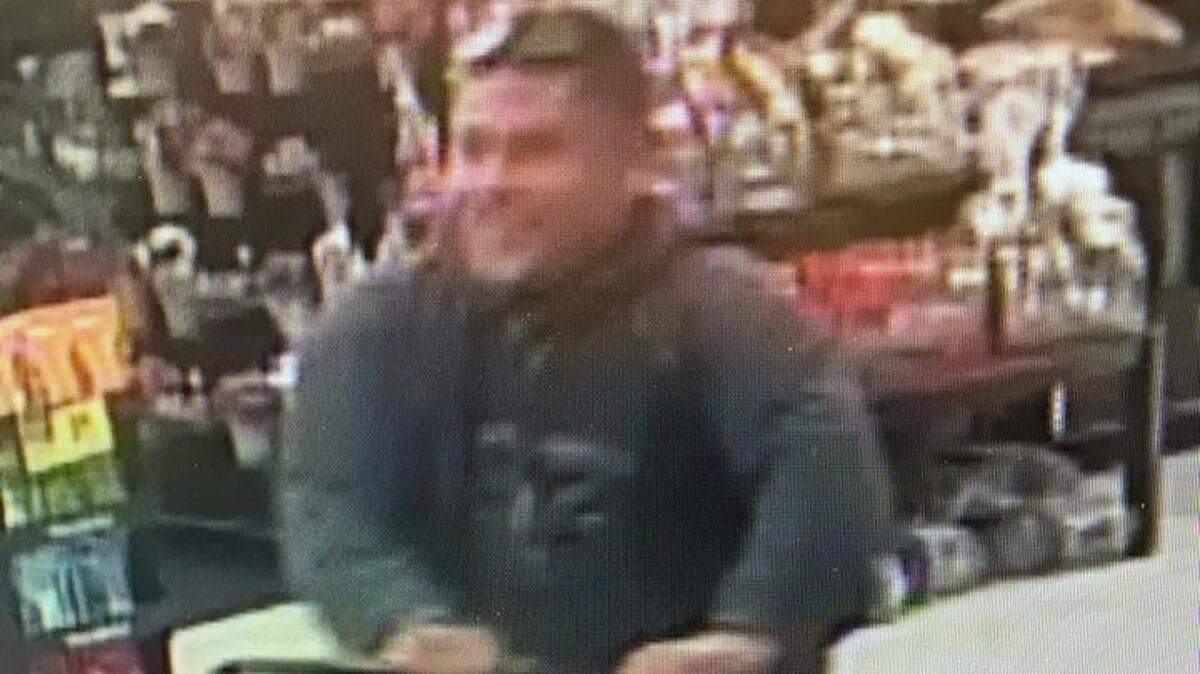 Pasco police are looking for help to find this man who slapped a woman’s rear while they were in the check-out line at Albertson’s.