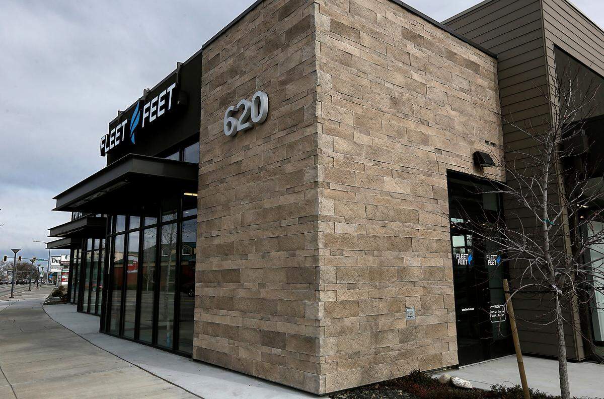 Julie and Wade Pannell, the Spokane-based owners of five Washington Fleet Feet stores, opened their sixth on Feb. 16 at 620 George Washington Way, the apartment-and-retail complex at the entrance to Howard Amon Park.