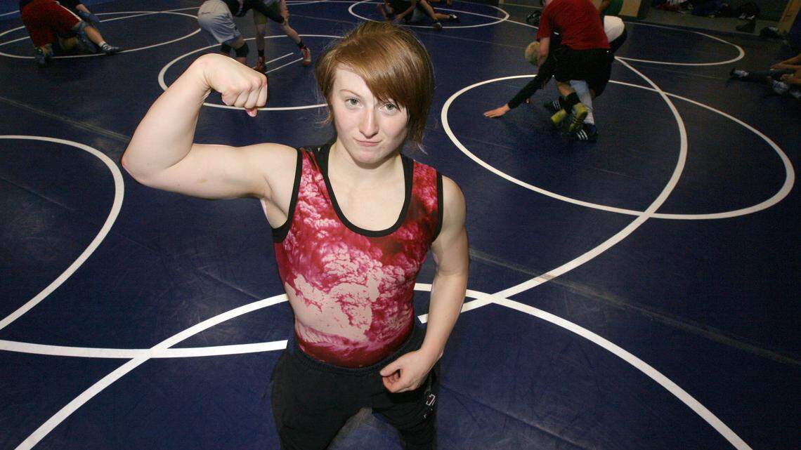 Ki-Be girls wrestler McDonald a golden Bear