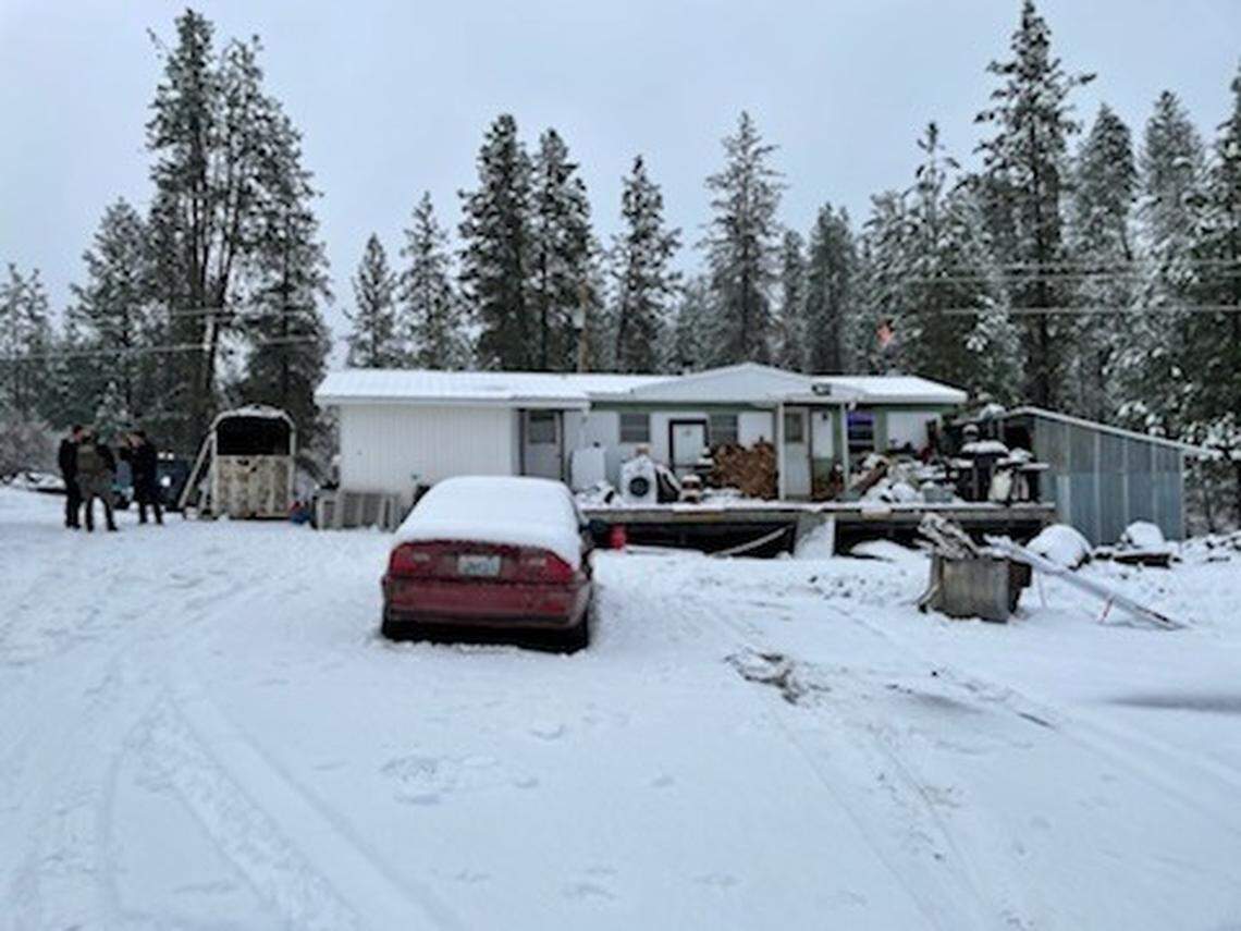 Kennewick police detectives arrest Antonio Aguilar-Hartman in Lincoln County after a man was found fatally shot in Kennewick on Nov. 19.