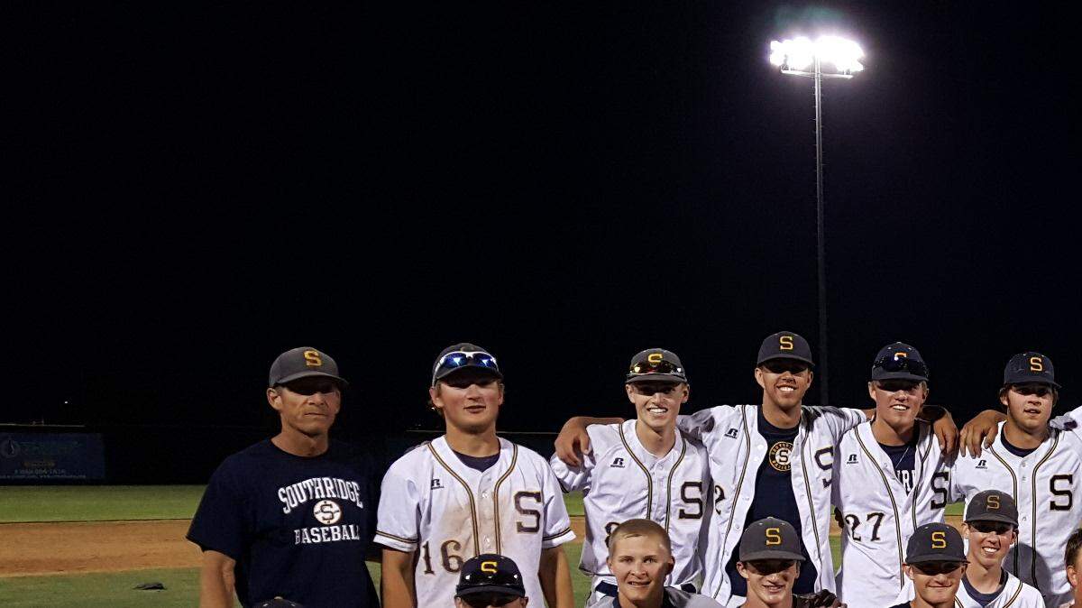 The Southridge Suns defeated Kelso 11-6 on Saturday night to win the 3A state baseball title at Gesa Stadium in Pasco. It was the first title for the Suns since 2004.