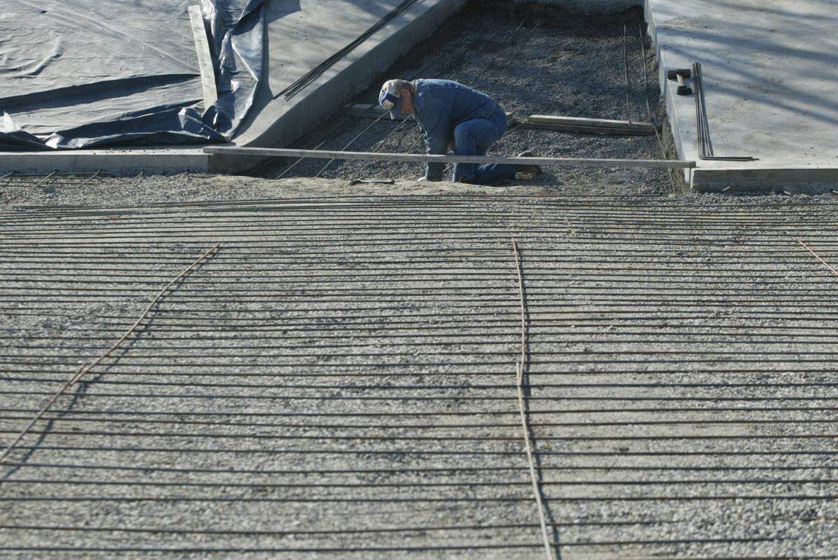 In this 2005 file photo Carnahan is seen working as a volunteer on the town’s skate park.