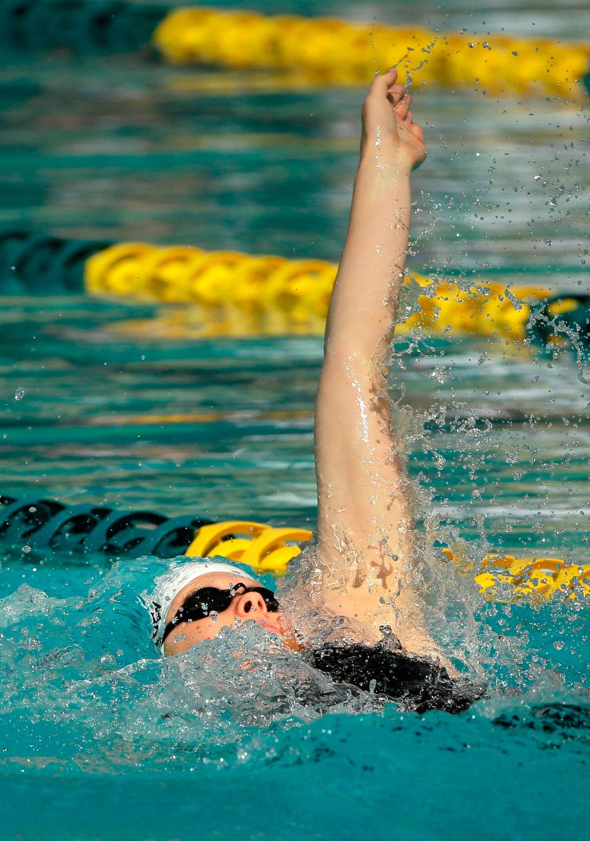 Lisa Bratton, a former Richland High standout, recently won a national swimming title.