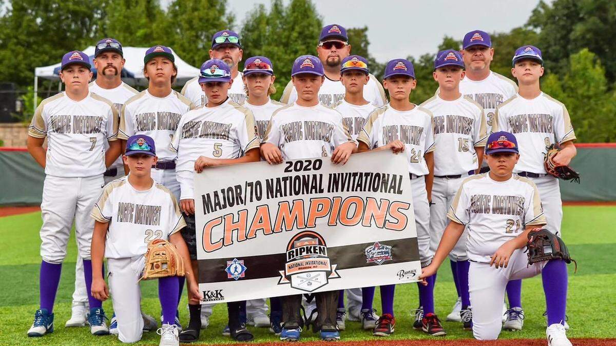 Kennewick American boys 12-year-old baseball team won at the Cal Ripken National Invitational Tournament in Branson, Mo. 