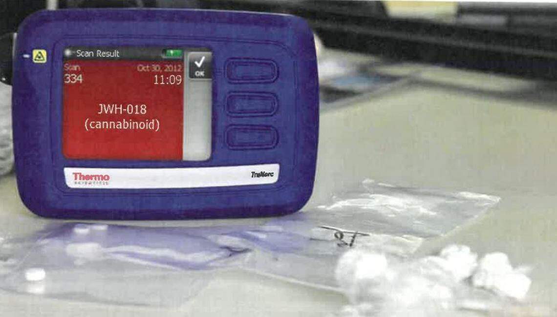 The Franklin County coroner will be able to instantly identify illegal narcotics at the scene of suspected overdose deaths with TruNarc, a $25,000 handheld scanner.