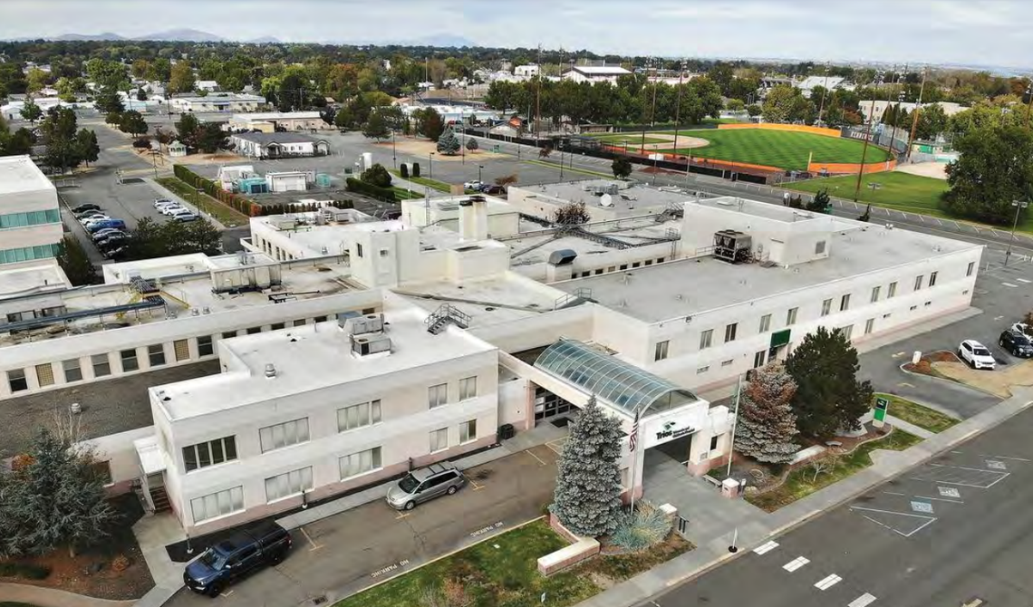 A view of the old Kennewick General Hospital, which is being turned into the Columbia Valley Center for Recovery.