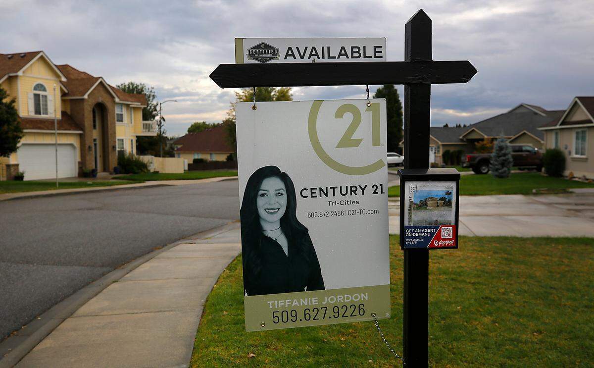 Homeowners in the Meadow Parke Estates development saw their Benton County property tax assessment climb in 2023. This two-story home is on the market for $519,900 — a jump of $120,000 from its 2022 assessment.